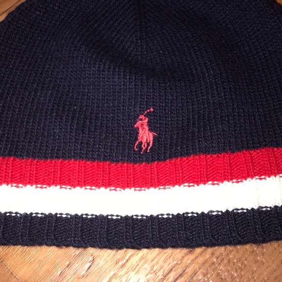 NWT POLO BY RALPH LAUREN BEANIE - Picture 6 of 8